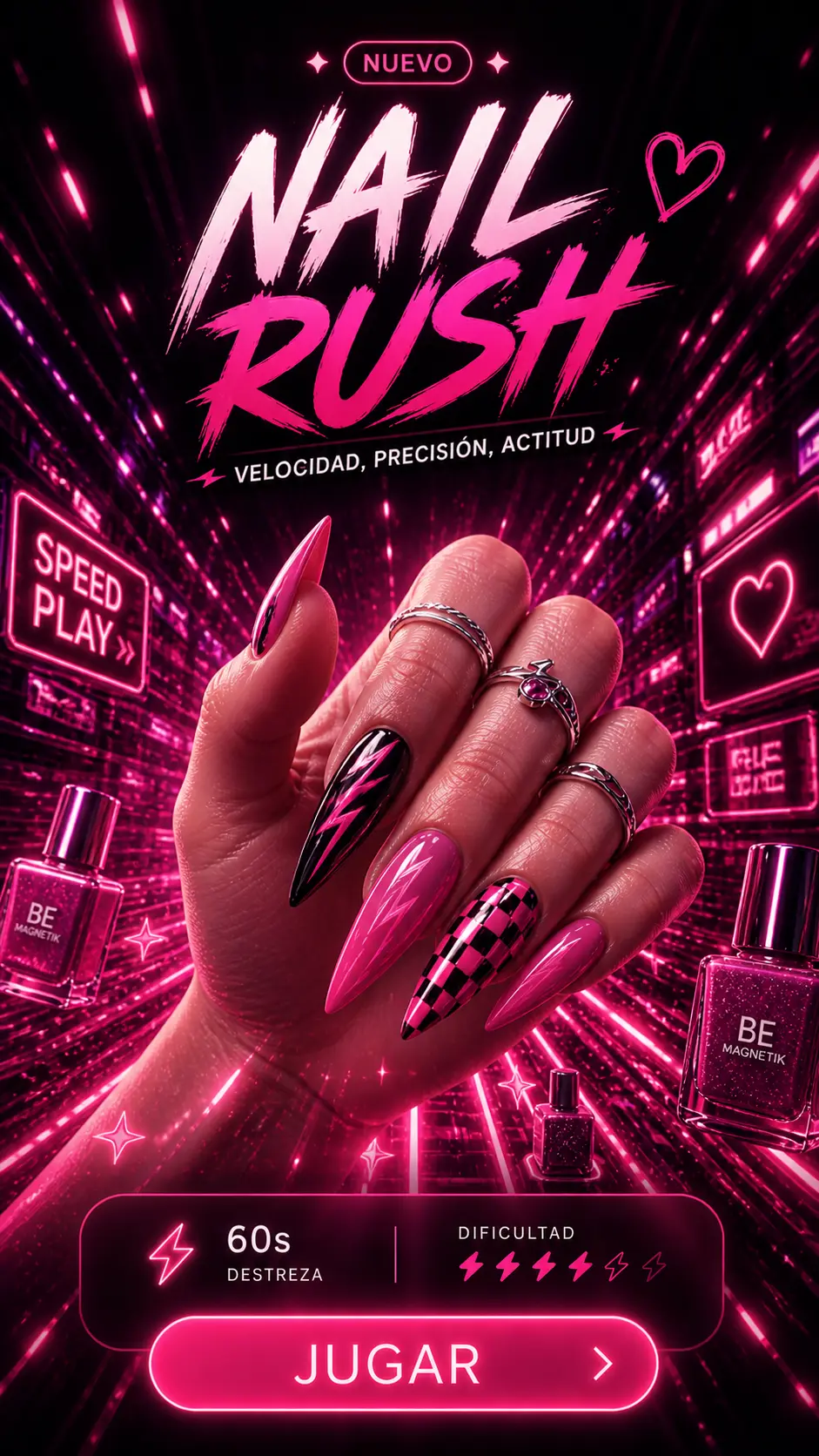 Juego Nail Rush